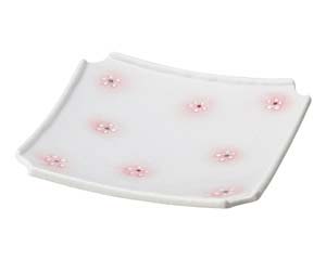 【まとめ買い10個セット品】和食器 ミ192-128 ほのかスミ切り前菜皿【キャンセル/返品不可】