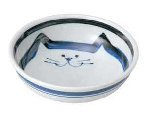 【まとめ買い10個セット品】和食器 ヨ487-368 ねこ 5.0鉢【キャンセル/返品不可】