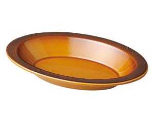 【まとめ買い10個セット品】 ネ497-038 ame オーバルグラタンL【キャンセル/返品不可】