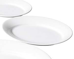 【まとめ買い10個セット品】 ト518-188 フォンテ31.5cmプラター【キャンセル/返品不可】