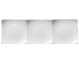 【まとめ買い10個セット品】 キ512-208 白磁三品浅口プレート(小)【キャンセル/返品不可】