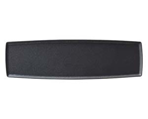 【まとめ買い10個セット品】 カ556-148 フィノブラック 35cmナロープレート【キャンセル/返品不可】