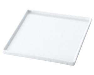 【まとめ買い10個セット品】 ラ559-018 TUBE WHITE 18cmスクウェアプレート【キャンセル/返品不可】