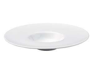 ア580-578 スーピッド 28cm平型スープ(白磁)【卸問屋名調 おしゃれ 食器 テーブルウェア 業務用 居酒屋 レストラン 喫茶店 ホテル 家庭用】