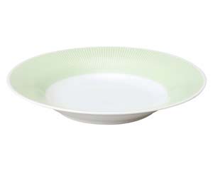 【まとめ買い10個セット品】 コ553-598 カラーリフレクション グリーンスープ皿【キャンセル/返品不可】