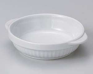 【まとめ買い10個セット品】 カ605-098 ホワイト丸グラタン【キャンセル/返品不可】