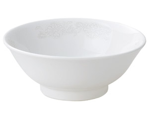 【まとめ買い10個セット品】 ア659-118B スーパーチャイナ華清(無地) 6.5寸反高台丼【キャンセル/返品不可】