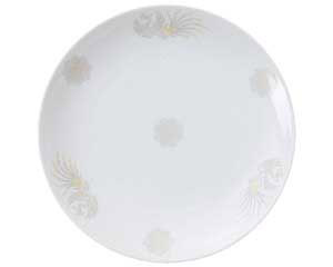 【まとめ買い10個セット品】 ツ665-658 北京(磁器) 新型8インチメタ皿【キャンセル/返品不可】