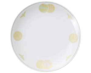 【まとめ買い10個セット品】 ミ662-028 清楽 8インチメタ皿【キャンセル/返品不可】