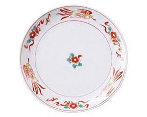 【まとめ買い10個セット品】 ホ666-168 花鳥 9インチ丸皿【キャンセル/返品不可】