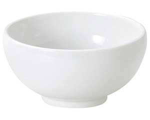 【まとめ買い10個セット品】 オ670-598 アジアン 白12cmライス丼【キャンセル/返品不可】