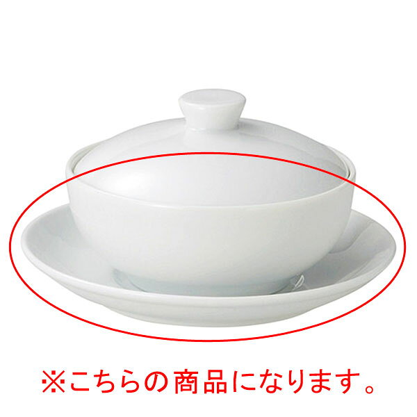 カ652-268 白中華 フカヒレ用受皿【卸問屋名調 おしゃれ 食器 テーブルウェア 業務用 居酒屋 レストラン 喫茶店 ホテル 家庭用】