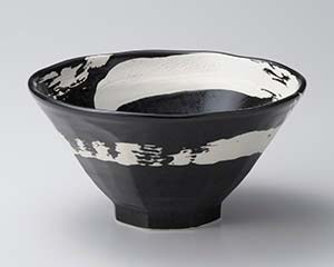 【まとめ買い10個セット品】 カ673-038 極刷毛黒八角6.3丼【キャンセル/返品不可】