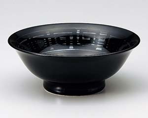 【まとめ買い10個セット品】 ホ675-088 銀彩雷門6.5反高台丼【キャンセル/返品不可】