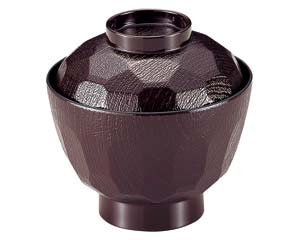 【まとめ買い10個セット品】 エ688-168 [A]積重亀甲椀 新溜【キャンセル/返品不可】