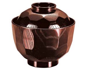 【まとめ買い10個セット品】 ヌ686-058 [A]ニュー亀甲小吸椀 新溜【キャンセル/返品不可】