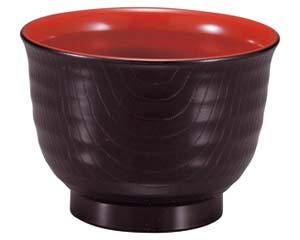 【まとめ買い10個セット品】 ヌ693-218 [TA]耐熱内外乱引汁椀 新溜内朱(小)【キャンセル/返品不可】