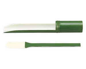 【まとめ買い10個セット品】 エ719-058 [A](大)つみれ入れ グリーン((大)ヘラ付)【キャンセル/返品不可】