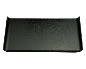 【まとめ買い10個セット品】 エ711-218 [A]祥雲盆 黒石目 尺6寸[ハード塗]【キャンセル/返品不可】