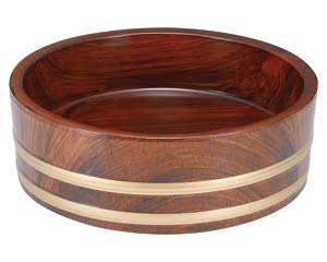 エ719-218 [A]D.X尺0寸盛込桶 白木帯金内黒塗【卸問屋名調 おしゃれ 食器 テーブルウェア 業務用 居酒屋 レストラン 喫茶店 ホテル 家庭用】