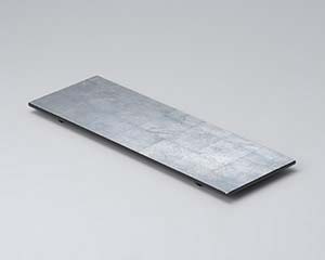 【まとめ買い10個セット品】 ワ740-058 長角銀盛器(小)【キャンセル/返品不可】