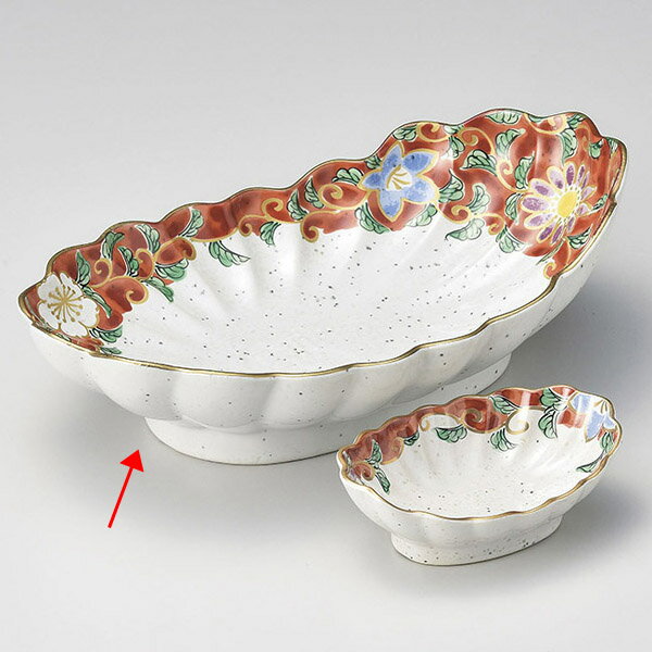 【6/22 20時から!エントリーでポイント5倍!!】【まとめ買い10個セット品】和食器 ウ012-098 錦草花花菊型向付