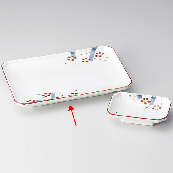 和食器 ア150-038 手描き梅園焼物皿【卸問屋名調 おしゃれ 食器 テーブルウェア 業務用 居酒屋 レストラン 喫茶店 ホテル 家庭用】(3)