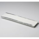 【まとめ買い10個セット品】和食器 ホ157-028 白粉引15.0長皿