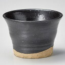 【まとめ買い10個セット品】和食器 ミ280-158 黒織部焼酎カップ(中)