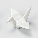 【まとめ買い10個セット品】和食器 ウ289-218 銀彩鶴箸置