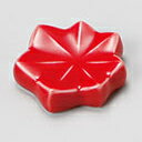 【まとめ買い10個セット品】和食器 コ289-618 紅葉 赤 箸置き