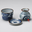 【まとめ買い10個セット品】和食器 イ304-258 花紋そば千代口