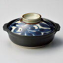 【まとめ買い10個セット品】和食器 ラ404-108 土鍋5.5号 琉球るり唐草