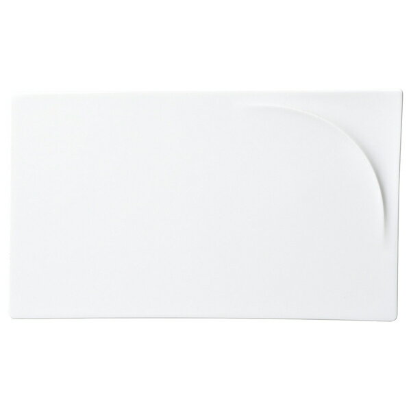 和食器 ネ554-018 LUK 33長角プレート ホワイト【卸問屋名調 おしゃれ 食器 テーブルウェア 業務用 居酒屋 レストラン 喫茶店 ホテル 家庭用】