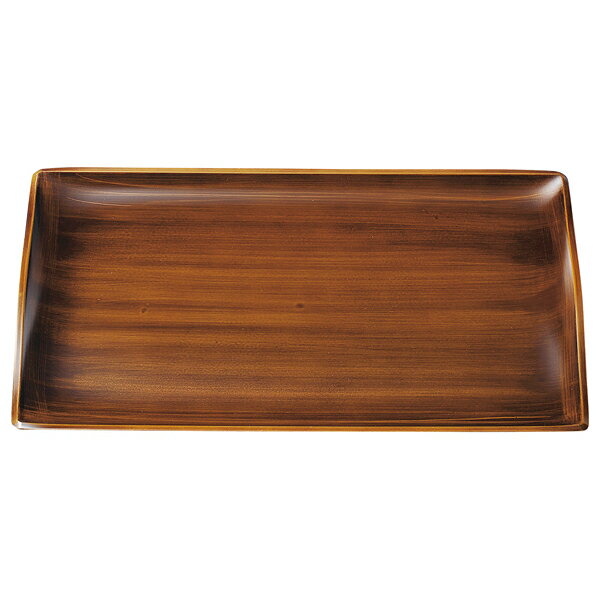 和食器 エ711-368 [A]スカイトレー 栃刷毛目NS 尺2寸[艶消ノンスリップ加工]【卸問屋名調 おしゃれ 食器 テーブルウェア 業務用 居酒屋 レストラン 喫茶店 ホテル 家庭用】