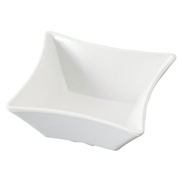 和食器 ヌ725-098 [M]スター角小鉢 白グロス【卸問屋名調 おしゃれ 食器 テーブルウェア 業務用 居酒屋 レストラン 喫茶店 ホテル 家庭用】