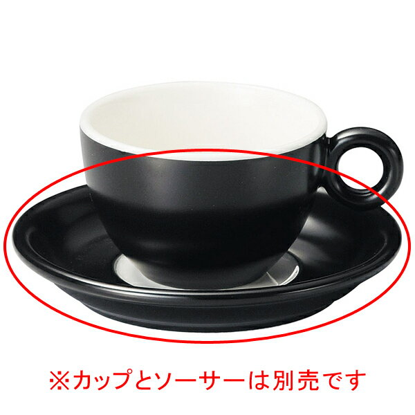 【まとめ買い10個セット品】 コ558-228 ブリオ 兼用ソーサー ブラック【キャンセル/返品不可】