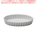 【マラソン期間限定!エントリーでポイント5倍!!】ミ599-198 19cm小判パイ皿白 【ECJ】