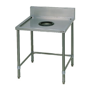 業務用 マルゼン ダストテーブル BDW-067 【メーカー直送/後払い決済不可】【作業テーブル 業務用 作業..