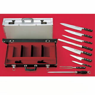 【 業務用 】堺孝行 洋包丁オリジナルセット グランドシェフ アルミケース入り 18611【 堺孝行 洋庖丁業務用店舗用 店用 プロ用 キッチン用品 厨房 レストラン 包丁 庖丁 切れ味抜群 職人 料理 調理 販売 】