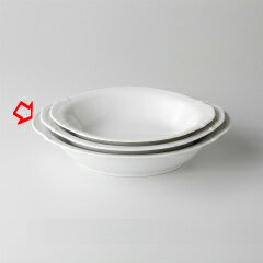 【38A394-41】白玉渕 耳付10″ベーカーまごころ第38集【キャンセル/返品不可】【卸問屋名調 おしゃれ 食器 テーブルウェア 業務用 居酒屋 レストラン 喫茶店 ホテル 家庭用】