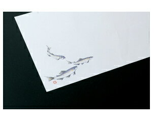 和食器 敷紙100枚入 (5)鮎(6〜8月) 37S459-03-5 まごころ第37集【卸問屋名調 おしゃれ 食器 テーブルウ..