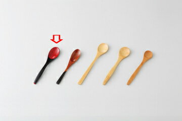 和食器 スプーン 内朱 37S458-16 まごころ第37集 【卸問屋名調 おしゃれ 食器 テーブルウェア 業務用 居酒屋 レストラン 喫茶店 ホテル 家庭用】