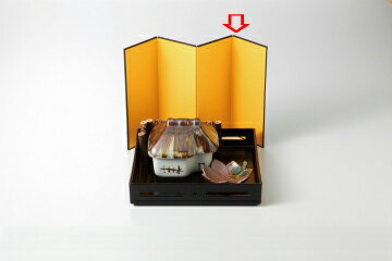 和食器 金屏風(四折) 37S142-08 まごころ第37集 【卸問屋名調 おしゃれ 食器 テーブルウェア 業務用 居..