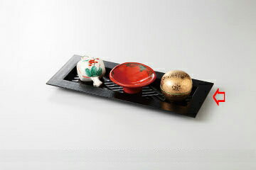 和食器 (P)つば付長角盆 37S148-06 まごころ第37集 【卸問屋名調 おしゃれ 食器 テーブルウェア 業務用 居酒屋 レストラン 喫茶店 ホテル 家庭用】