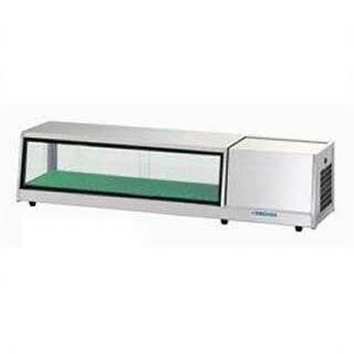 大穂製作所 多目的ショーケース OHCb-1200 幅1200×奥行300×高さ275mm【冷水ショーケース 冷蔵ケース 店舗用 業務用ショーケース 冷蔵庫ケース ドリンク】【メーカー直送/後払い決済不可】