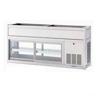 大穂製作所 低温多目的ショーケース OHS-PHd-1800 幅1800×奥行400×高さ700mm【冷水ショーケース 冷蔵ケース 店舗用 業務用ショーケース 冷蔵庫ケース ドリンク】【メーカー直送/後払い決済不可】