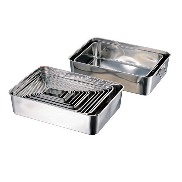 18-8 深型組バット 3号 44003【 ステンレスバット業務用 バット 揚げ物用バット 調理用バット 料理バッ..