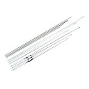 18-8 魚串 φ2.5×330 (20本入) 725330【 ステンレス 串焼き用 くし焼き 串焼 業務用 大量注文 】