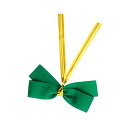 【まとめ買い10個セット品】リボン付きワイヤータイ グリーン 20個 61-273-2-7 【 ラッピング用品 リボン・タイ ギフトタイ・ゴム リボン付きワイヤータイ ギフト/ラッピング用品 】【 包装 ギフトラッピング リボン プレゼント 贈り物 雑貨 消耗品 かわいい 業務用 】